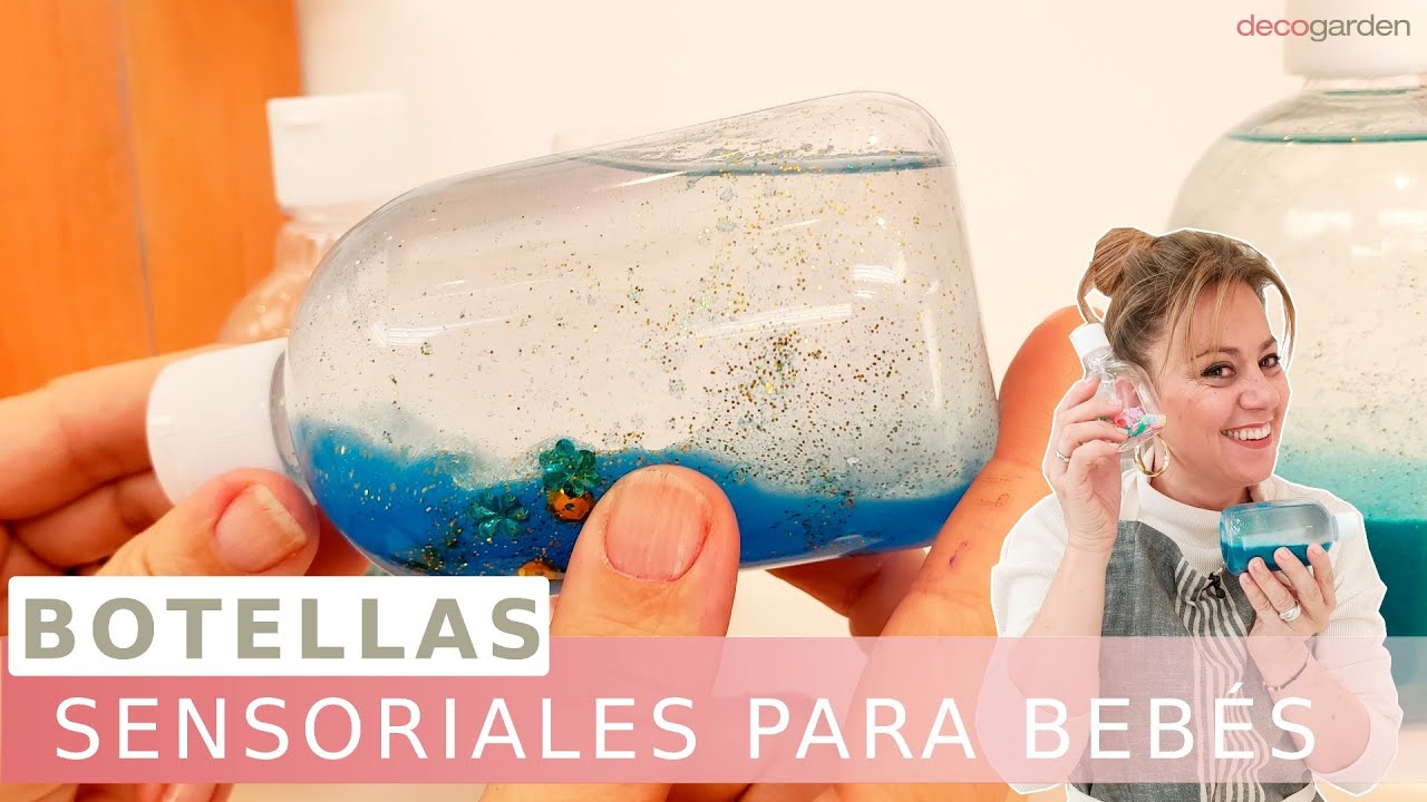 Botella Sensorial Bebe, 12 unidades, 100 ml, tubo de ensayo de plástico,  transparente pequeña botella de plástico, botellas sensoriales vacías con  tapones de rosca para flores, caramelos, especias : : Bebé