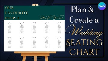 Plan and create a seating chart in Canva (With Templates!)