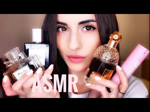 АСМР ТОП 4 Любимых парфюма Таппинг, шёпот, голос