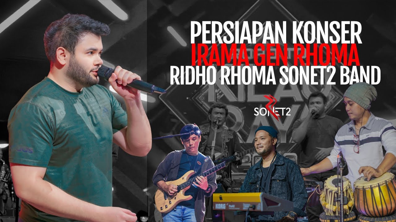 Persiapan Konser Irama Gen Rhoma - Part 1 #RidhoRhoma #Sonet2Band