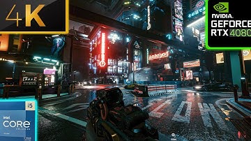 CyberPunk Pathtracing performance | RTX 4080 16GB+i5 13600K(4K Maximum settings)