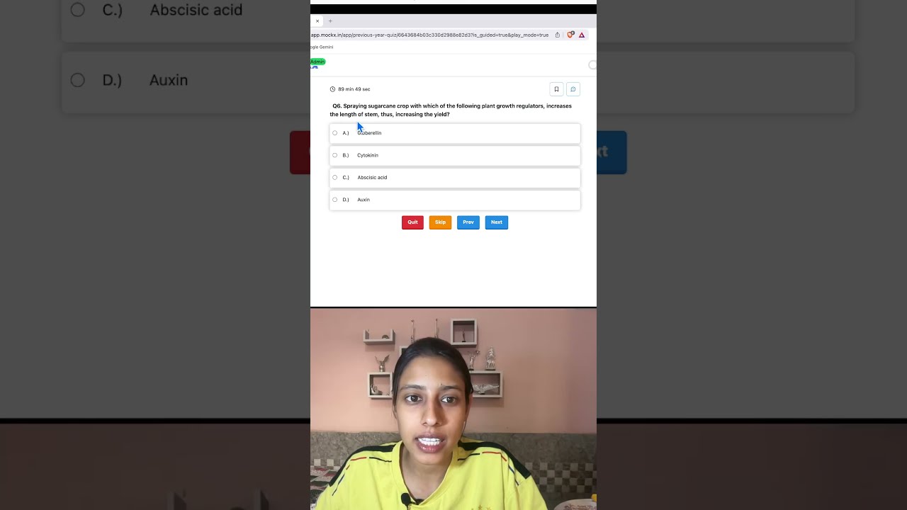 Gibberellin in Sugarcane 🍬 | NEET Biology Trick Question 🔥 #NEET2026