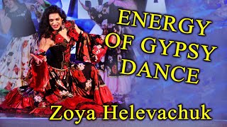 Energy of gypsy dance