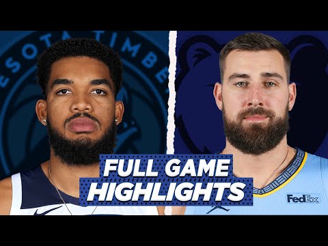 MEMPHIS GRIZZLIES vs TIMBERWOLVES FULL GAME | NBA HIGHLIGHTS TODAY