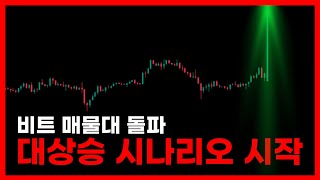 비트코인 드디어 터졌다 매물대 돌파 , 상승 시작 신호?!