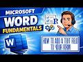 How to Add a Text Field to a Word Form (Beginner Tutorial) | Microsoft Word Fundamentals
