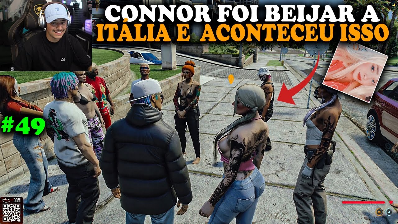 CONNOR FOI BEIJAR A ITÁLIA E ACONTECEU ISSO! EP 49