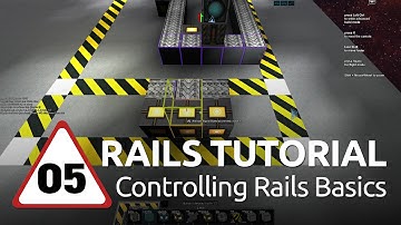 Starmade Rails - 05 - Controlling Rail Basics