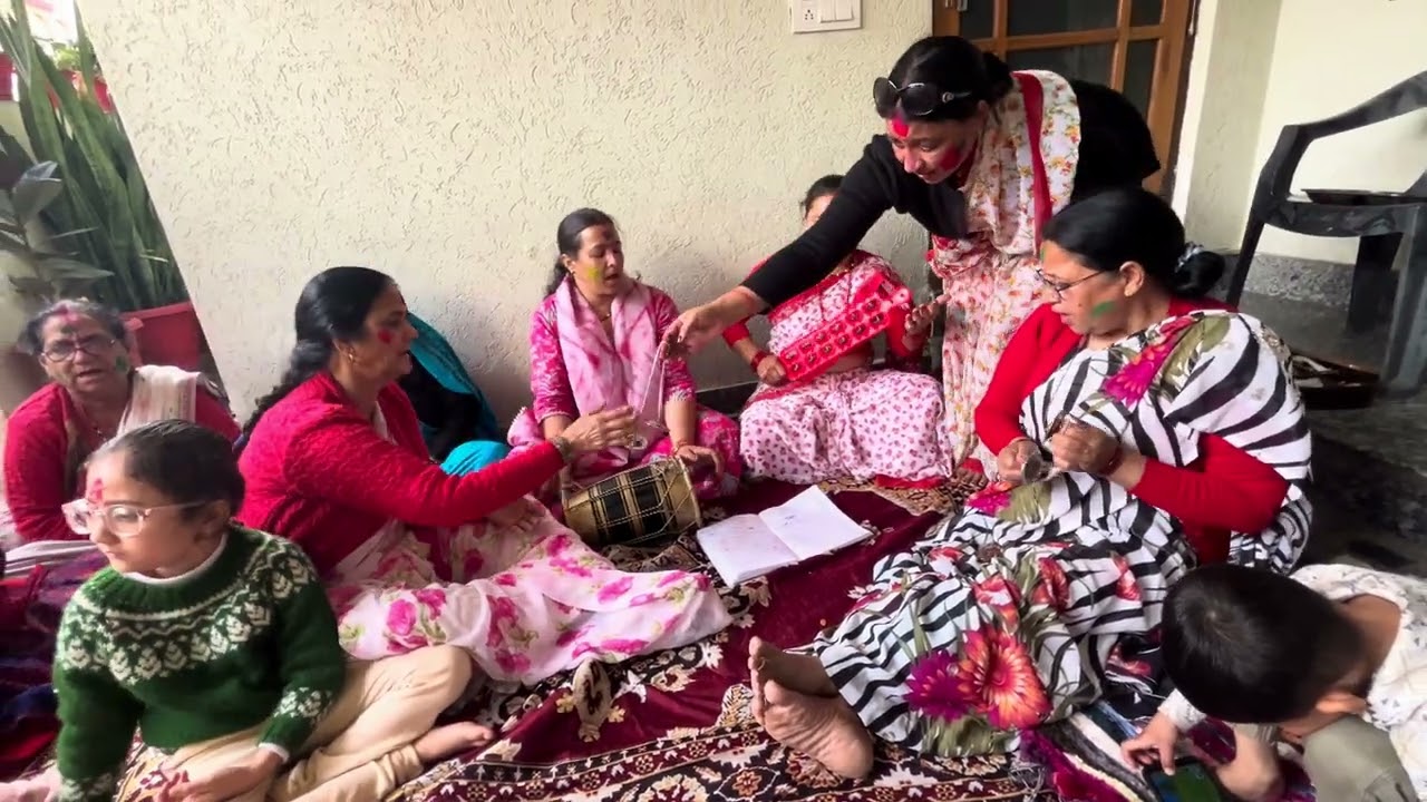 Pahadi Holi ll Holi geet ll Holi festival ll haldwani ll