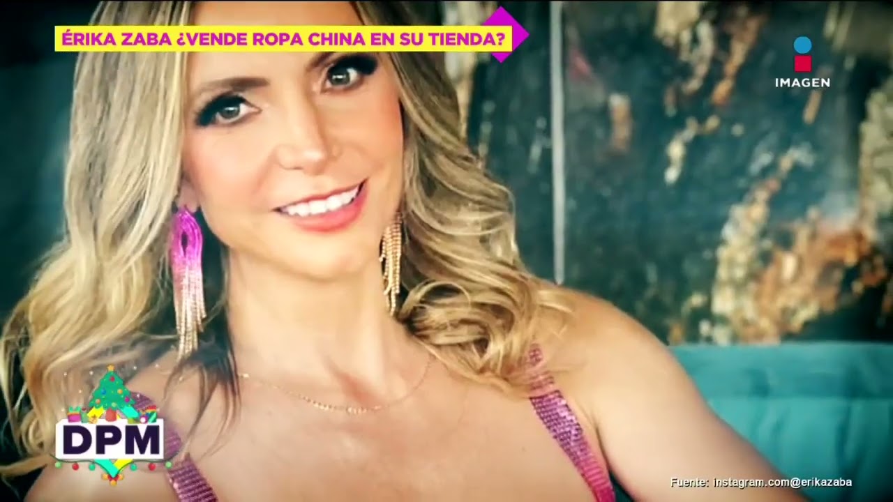 Érika Zaba DESMIENTE que su línea de ropa sea de origen CHINO | De Primera Mano
