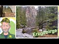 Erzgebirge  unterwegs im schwarzwassertal wanderung zur schneeschmelze unterwegsmitralf