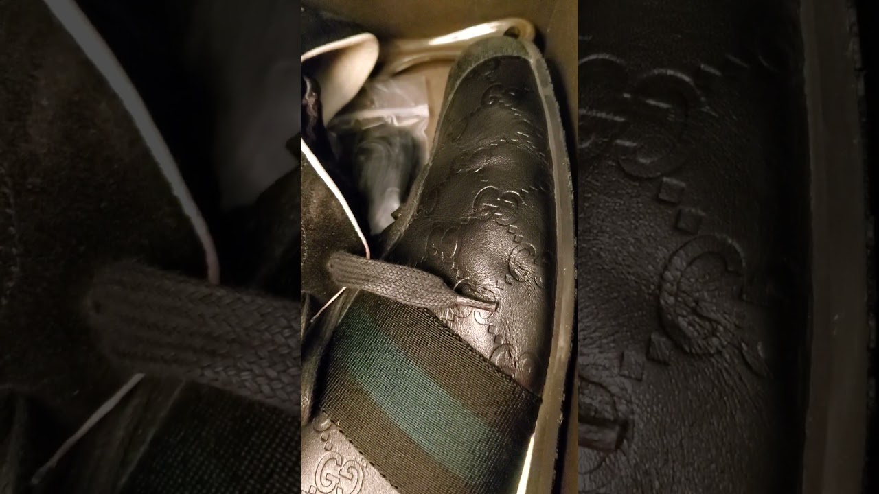 # GUCCI # GUCCI GUCCISSIMA LEATHER SNEAKER