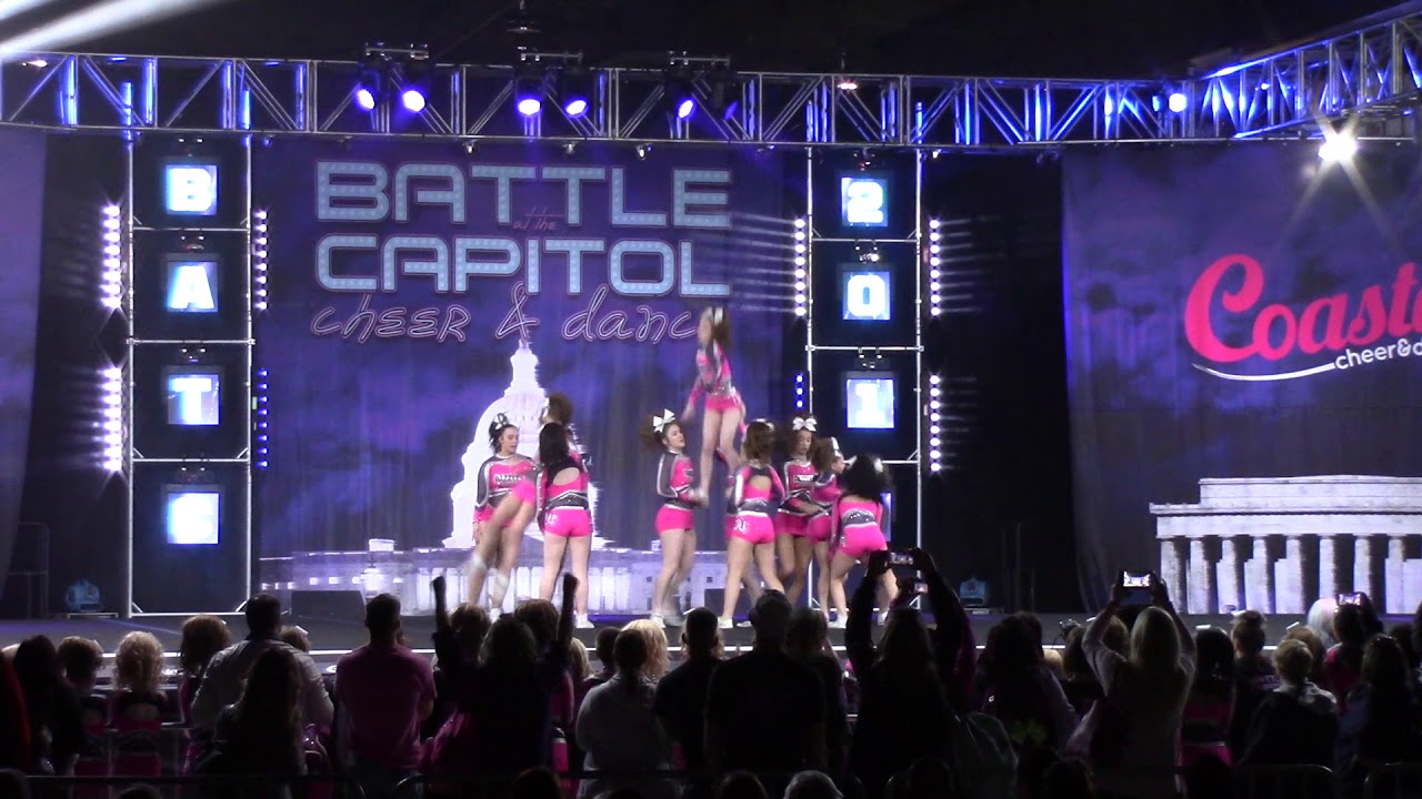 Dazzle U All Stars Pink Ice L5 Senior Restricted Battle at the Capitol 2018 Day 2