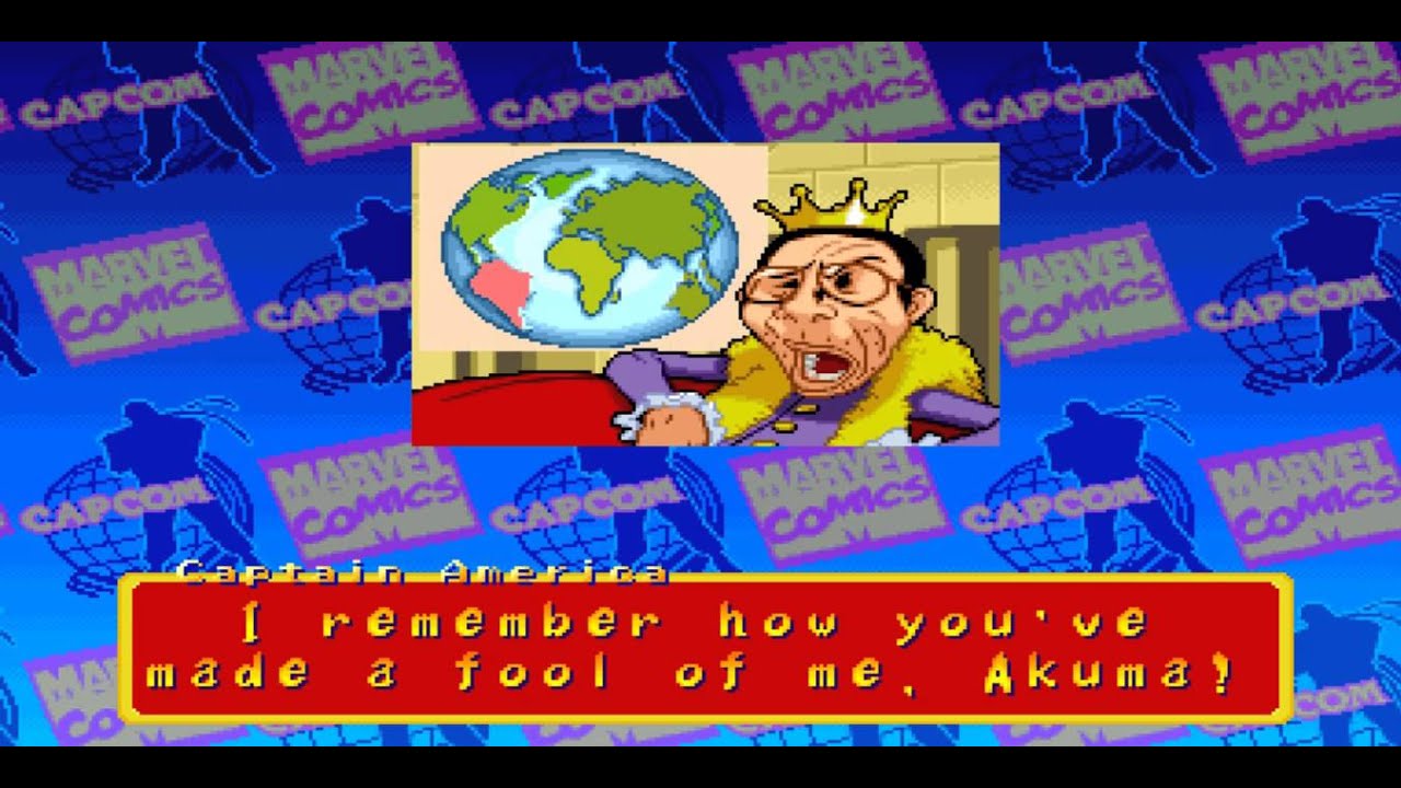 Marvel Super Heroes V.S Street Fighter - Norimaro Ending