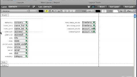 FileMaker Tutorial - 055 - Arrow Tool