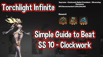 TLI: Outlaw // Supreme Showdown 10 - Simple Guide to Beat Clockwork Doll // Torchlight Infinite