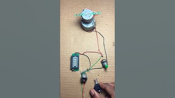 Amazing spinning light project • Dc Motor
