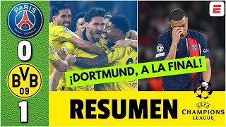 DORTMUND ELIMINÓ al PSG de MBAPPÉ. 2-0 en el global y avanza a LA FINAL | UEFA Champions League