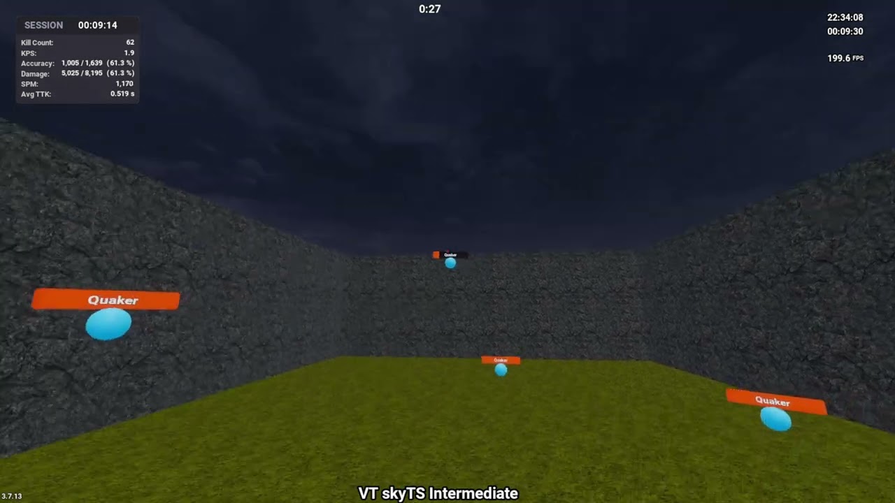 November 29th Kovaaks VT SkyTS Intermediate 1147.50 DIAMOND RANK!!!!