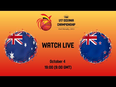Australia v New Zealand | Full Basketball Game | FIBA U17 Oceania Championship 2023