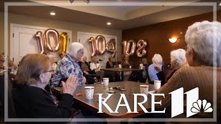 Three centenarians celebrate birthdays