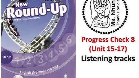 Round up Starter - progress check 8