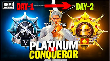 അടുത്ത SEASON വെറും രണ്ടുദിവസം കൊണ്ട് CONQUEROR അടിക്കാം | HOW TO GET CONQUEROR  TITLE IN  2 DAYS