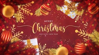 Corporate AE Templates: Merry Christmas Text Logo Reveal