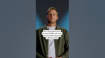 Jared Goff names quarterbacks with the most all-time passing yards #NFL #JaredGoff #Quarterback