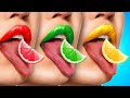 Bite, Lick or Nothing Challenge 🍔 Hilarious Food Dares & Funny Moments| 123 GO!