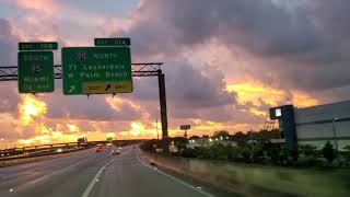 I 595 east bound 6AM Florida