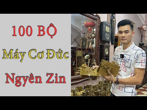 Video 100 Bộ Máy Cơ Đức Nguyên Zin Về Tới Xưởng | Đồng Hồ Cây - youtube