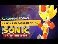TODAS AS SKINS DO PASSE DE NATAL no SONIC SPEED SIMULATOR! 🎄 Holiday Fast Pass Completo (SSS 2025)