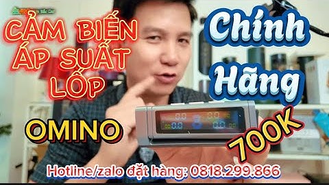 MỚI VỀ | Cảm Biến Áp Suất Lốp Chính Hãng Omino Van Ngoài Giá 700K bảo hành 1 năm. LH: 0818.299.866