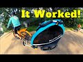 Burley bike trailer with ebikes  install and review d lite x