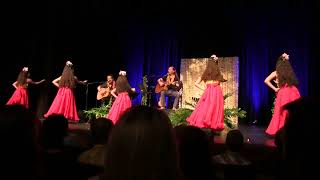 2015 Halau Kala'akeakauikawekiu dancing Malie's Song Hawaiian Lullaby