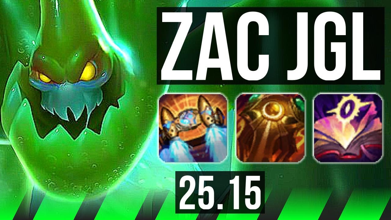 ZAC vs TALON (JGL) | 15/1/15, 55k DMG, Legendary | KR Diamond | 25.15