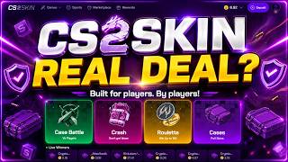 I Tested a CS2 Skin Platform Live — Games, Cases & Rewards