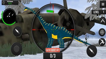 Wild Dinosaur Hunting Attack_Android ios Gameplay - iGames0803 Part 4
