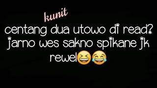 Story WA . Di chat cuman di read