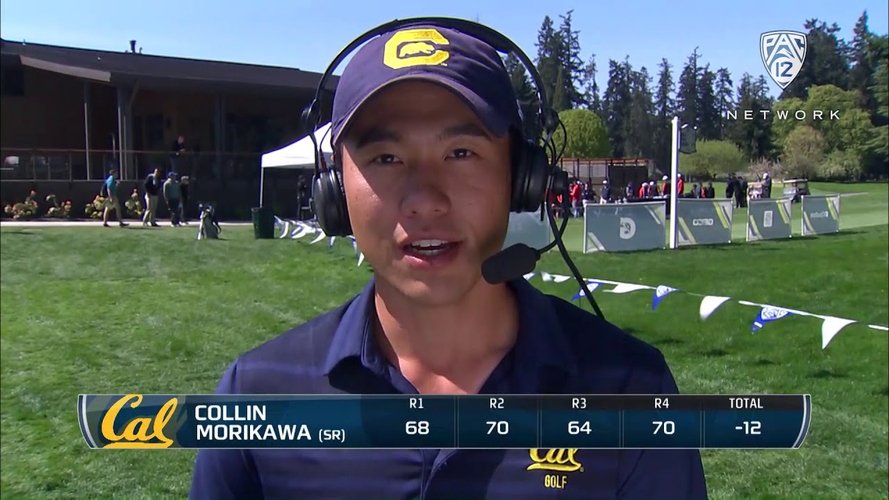 Cal Men's Golf: Collin Morikawa talks about winning the Pac-12 ...