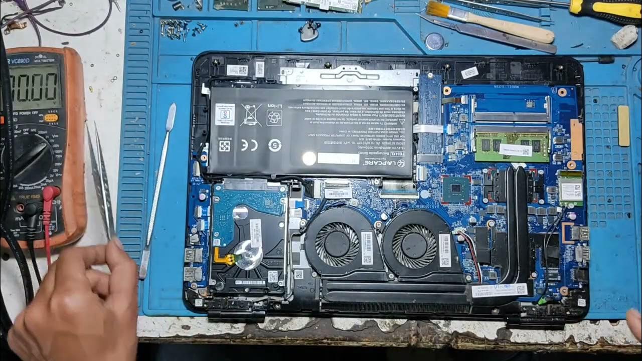 How to replace fan HP Pavilion 15bc407tx deassemble fan replacement