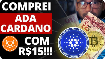 💲 TUTORIAL DEFINITIVO - COMO COMPRAR ADA NA FOXBIT - APP E PC