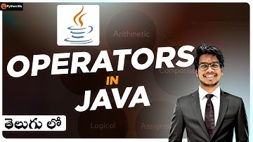 Operators in Java Telugu