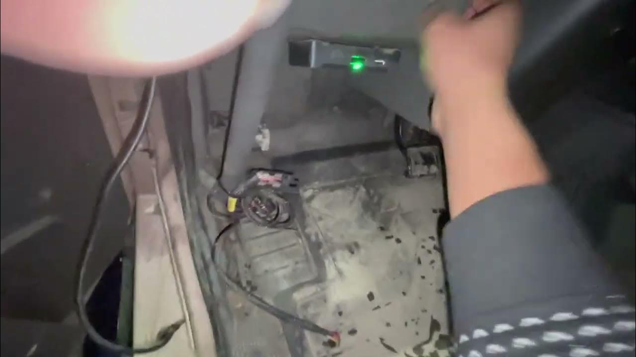 Parking Light Does not go Away in Semi Truck, Sensor Problem, Location