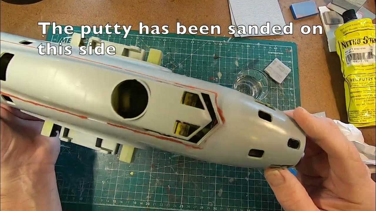 How to Prepare a Plastic Model Kit for Painting B17 Model Kit YouTube