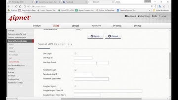 Hotel Scenario-4: Guest Network for Visitors (Social Media Login)