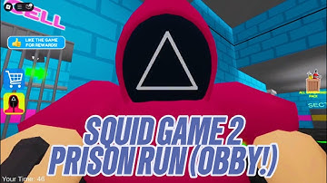 SQUID GAME 2 PRISON RUN OBBY! WALKTHROUGH FULL GAME #roblox