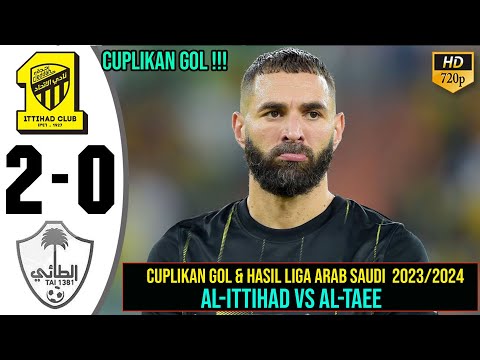 CUPLIKAN GOL &amp; HASIL LIGA ARAB SAUDI TADI MALAM ~ AL-ITTIHAD VS AL-TAEE