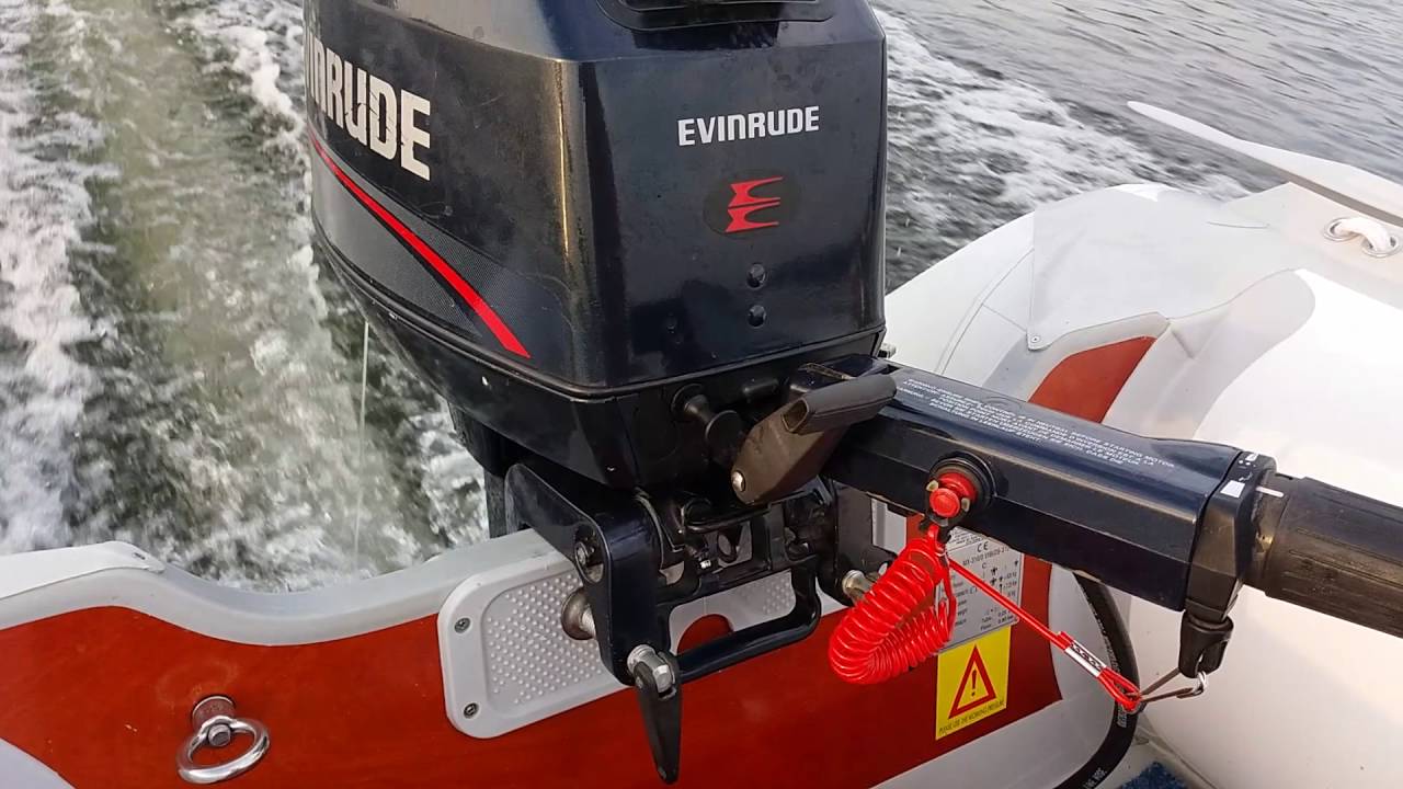 2-Takt Benzin Außenbordmotor 3,6PS 55cc – Wassergekühlt Für Schlauchboot & Fischerboot